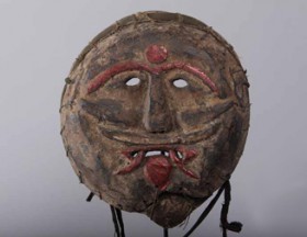 Masque-Newar-Dan-(Asie-Nepal)